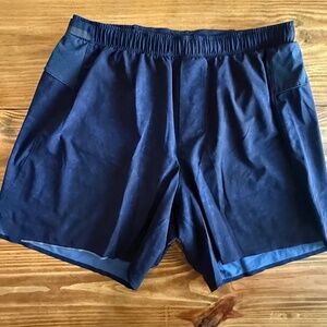 Lululemon Surge Shorts – Navy Blue | 6” Inseam | Linerless | Size L